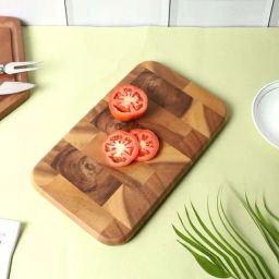 NATURALLYOURS Brown Acacia Wood Rectangular Board-image-23