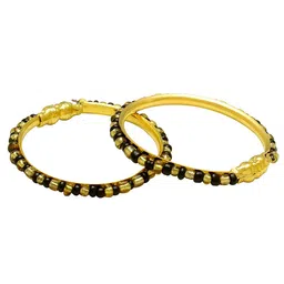 MEMOIR Unisex Kids 2 Brass Antique Gold-Plated Charm Bracelet-image-82