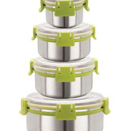 Magnus Green Plastic Klip Lock Airtight & Leak-Proof Containers Combo-picture-13