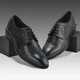 Woodland Men's Black Derby Shoes-image-15