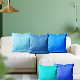 ArtzFolio Multicoloured Set of 5 Square Cushion Covers-image-68