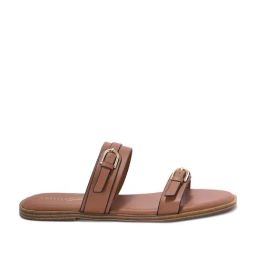 Forever Glam by Pantaloons Women's Tan Slides-image-74