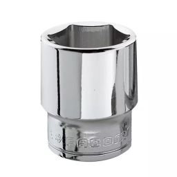 FACOM 3/8 inch Standard Socket Steel Silver, J.23-10