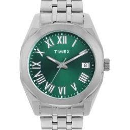 Timex Green Round Dial Analog Mens Watch - TWEG296SMU02-43