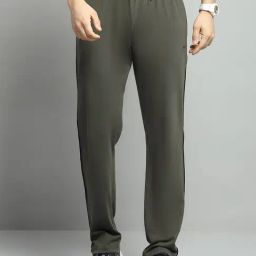 Monte Carlo Olive Regular Fit Trackpants-image-90