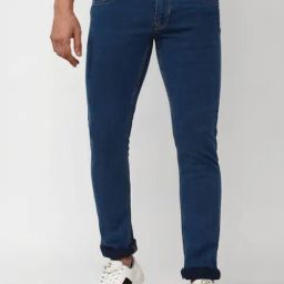 Peter England Navy Skinny Fit Jeans-picture-40