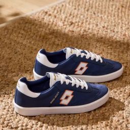 Lotto Men's Leggenda Brasil Select OG Navy & White Sneakers-image-44