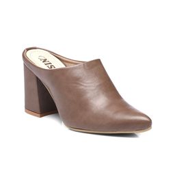 GNIST Women Pointed Toe Block Heel Mules image 4