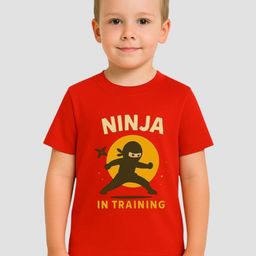 KIDDY STAR Boys Pure Cotton T-shirt-image-85