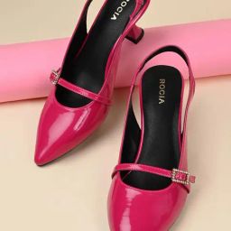 Rocia Women Casual Pink Shoe Slip-On-image-73