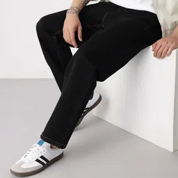 Mast & Harbour Men Straight Fit Chinos Trousers-picture-9