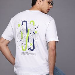 Allen Solly Printed Pure Cotton T-shirt-image-63