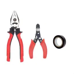 Hillgrove 203.2 mm (8 Inch) Heavy Duty Grip Multipurpose Combination Lineman Plier Combo, HGCM383M1-12
