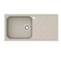Carysil 40x20 inch German Engineered Technology Sand Quartz Kitchen Sink (‎Beethoven D100L)-picture-12