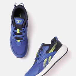 Reebok Boys Blue Woven Design Road Supreme 3.0 Running Shoes-30