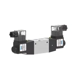 Uflow 24 V DC 5x3 Double Solenoid Valve With Spring Centered DCC-H1V1-42
