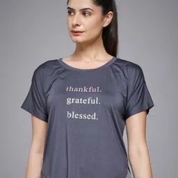 MKH Women Typography Printed T-shirt-image-9