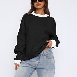 JC Mode Women Round Neck Long Sleeves Sweatshirt-picture-31
