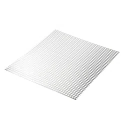 RS PRO Aluminium Perforated Metal Sheet 500mm L 500mm W 1.2mm Thickness, 2027978-8