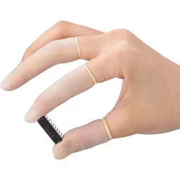 AS ONE ASPURE Finger Cots High Grip Roll Type L NaturalRubber Antistatic Processing(Pack of 28800Pc)-image-68