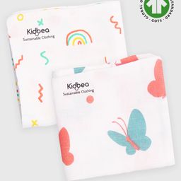 Kidbea 100% Napkins Cloth Pack of 2 - Multicolor-picture-11