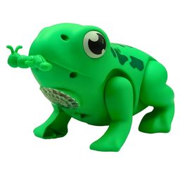 NEGOCIO Battery Operated Jumping Frog Toy | Bouncing Frog for Interactive Play | Realistic Leap Action | Ideal Gift for Toddlers- PACK OF 1- COLOR MAY VARY-23