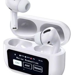 YAMAMA MMC Pro 2 Touch LCD Wireless with Fast Charge 30 Hrs Battery Life with mic Bluetooth Wireless Pods - White-26