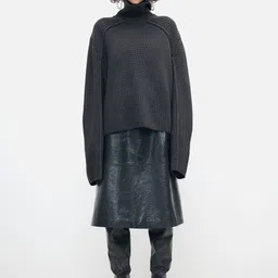 H&M Women High-Collar Wool Jumper-picture-7