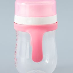 fab n funky Spout Sipper with Handle Pink - 320 ml image 3