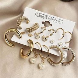 PolluxCraft Geometric Studs Earrings-58