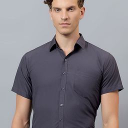 AAAI Enterprises Men Slim Fit Spread Collar Formal Shirt-image-88