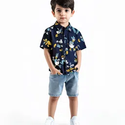 Nauti Nati Boys Standard Printed Casual Shirt-image-94