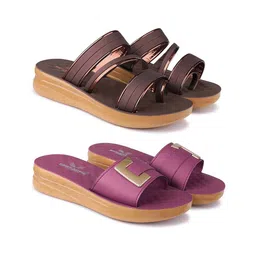 BERSACHE Women Open Toe Flats-image-47
