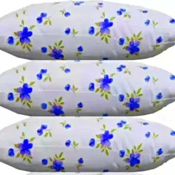 LUXURY Polyester Fibre Abstract Sleeping Pillow Pack of 3-picture-1