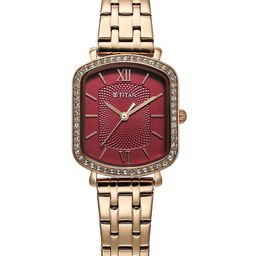 Titan Women Embellished Dial & Stainless Steel Bracelet Style Straps Analogue Watch 95323WM01-image-83