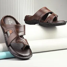 GWALK Men Brown Sandals-picture-20