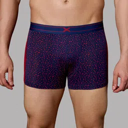 FRENCHIE X-Lit Leopard Printed Mositure Wicking Stretchable Tencel Micro Modal Trunks-picture-0