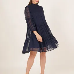 IX IMPRESSION Georgette A-Line Dress-picture-30