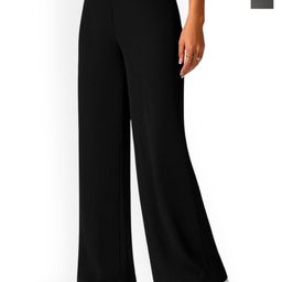 Fabflee Women Pack Of 2 Striped Mid Rise Straight Fit Wide Leg Trousers-picture-47