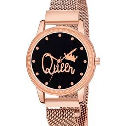Miss Perfect Unisex Embellished Dial & Bracelet Style Straps Analogue Watch jk700-picture-30