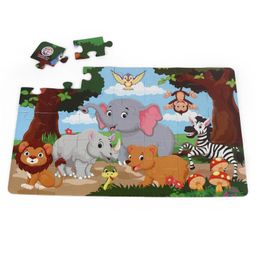 Ratnas Little Jigsaw Puzzle Jungle Multicolor - 35 Pieces Print May Vary-11