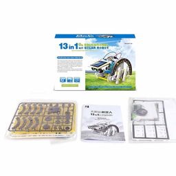 Yamama DIY 13 in 1 Solar Robot Kit - Multicolor-6