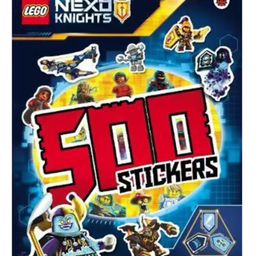 Lego Nexo Knights 500 Stickers Book - English-image-1