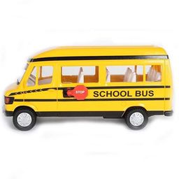 Centy Pull Back TMP Toy School Bus - Yellow-21