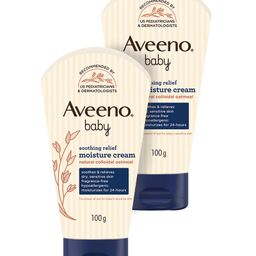 Aveeno Baby Soothing Relief Moisture Cream 100g Pack of 2-image-45