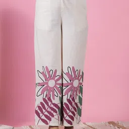 Aramya Women Floral Printed Ethnic Palazzos-image-62
