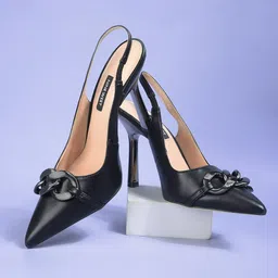 Nine West Women PU Stiletto Pumps-14