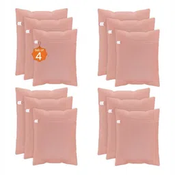 Aura 12-Pcs Peach Reusable Mesh Laundry Bags With Zip-10