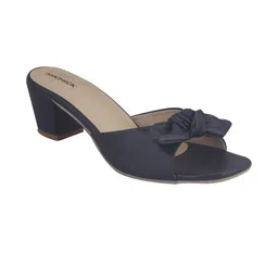 MICHICK Block Sandals with Bows image 5