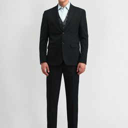 Arrow Men Self Design Single-Breasted Blazer-picture-22